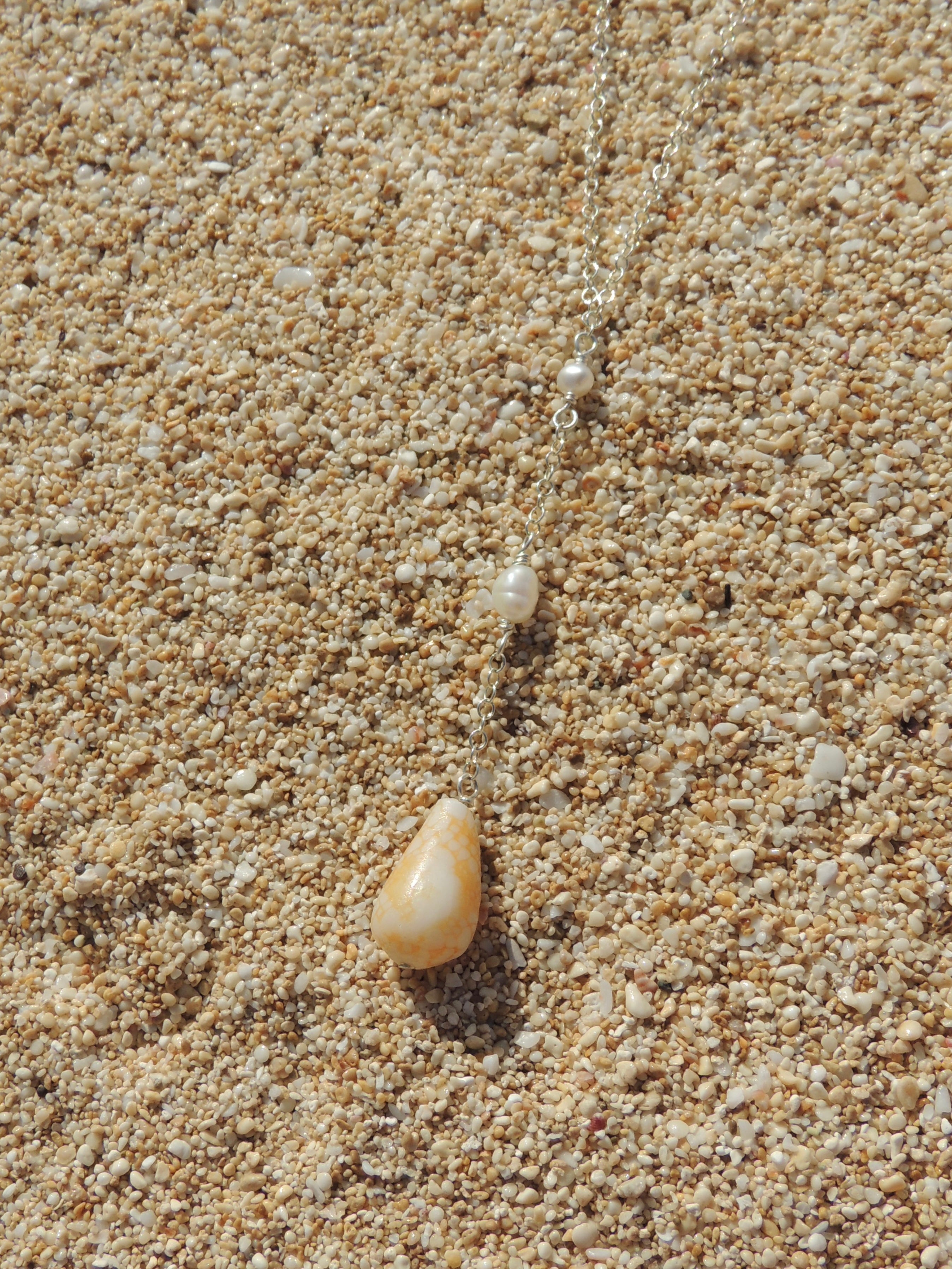 Penniform Cone Shell Necklace