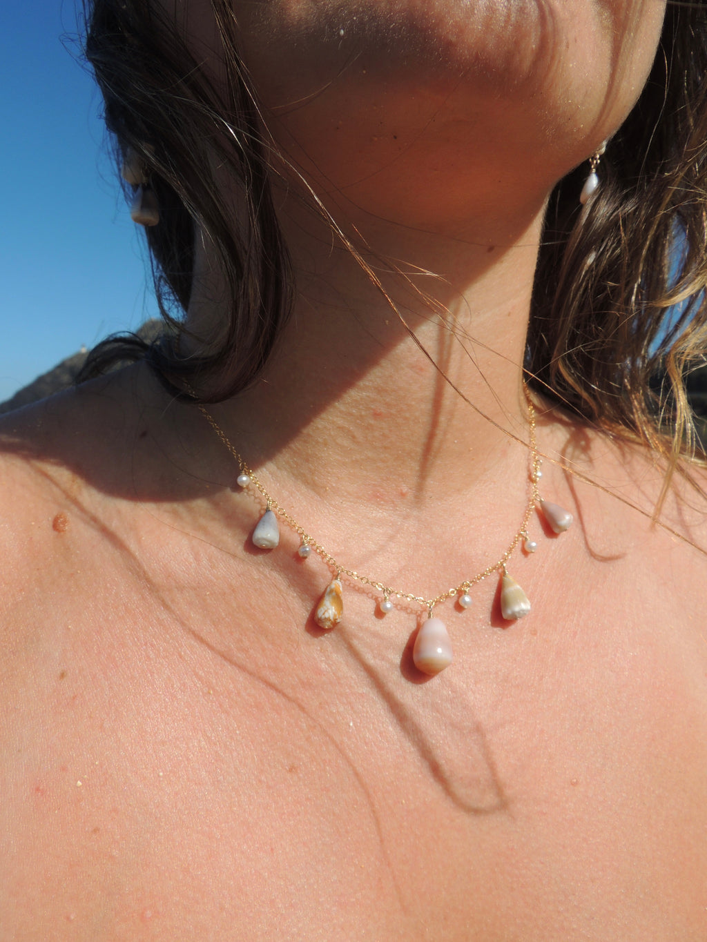 Shell Charm Necklace