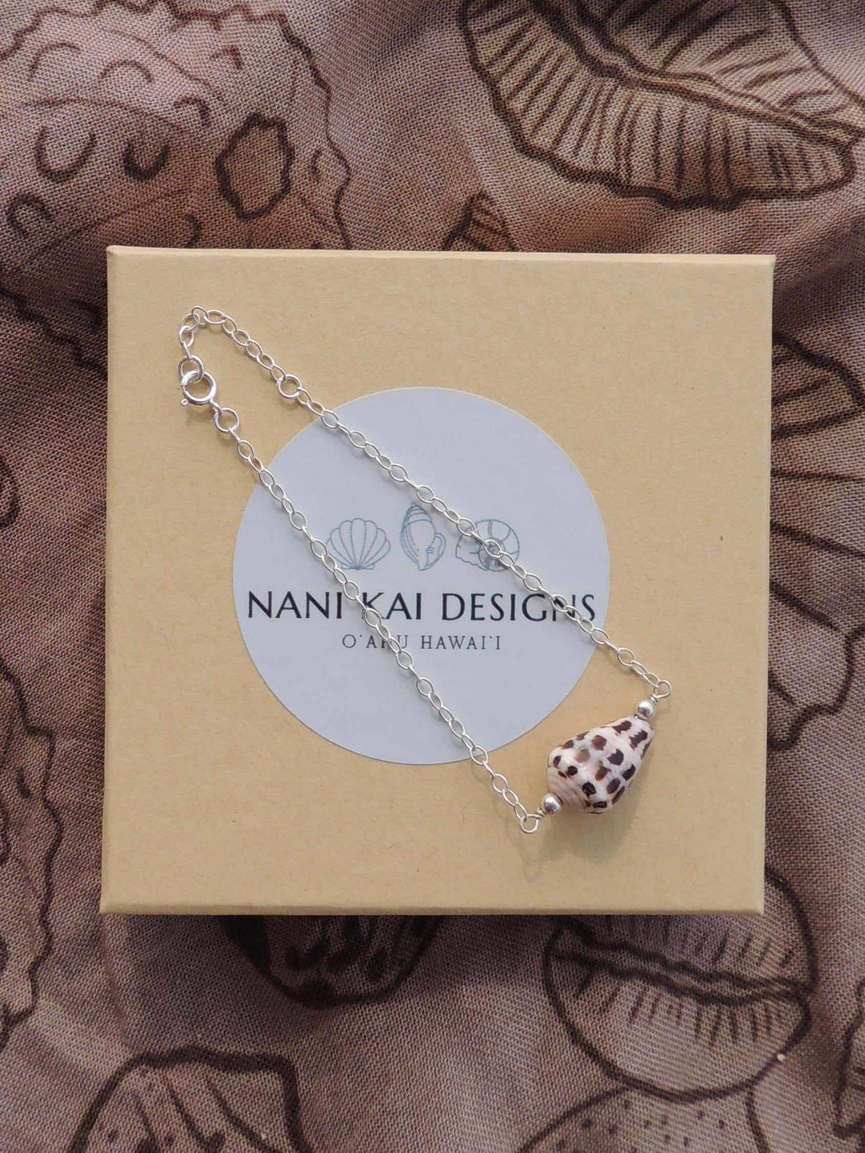 Hebrew Cone Shell Bracelet