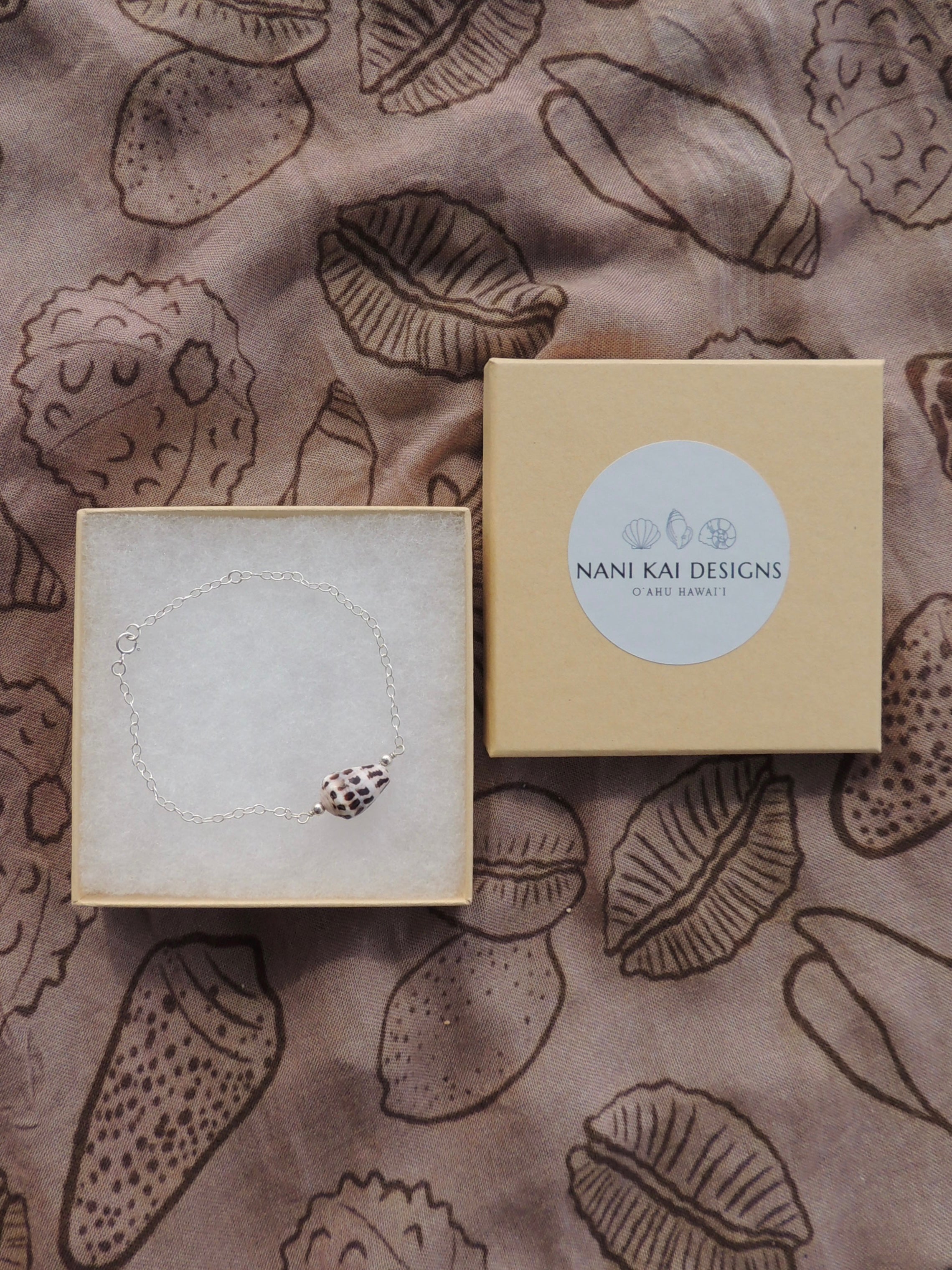 Hebrew Cone Shell Bracelet
