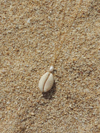 Granulated Cowrie Shell Necklace