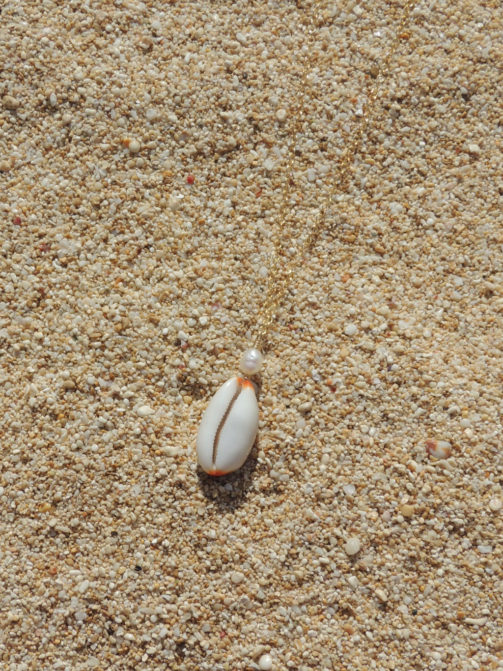 Isabella Cowrie Shell Necklace