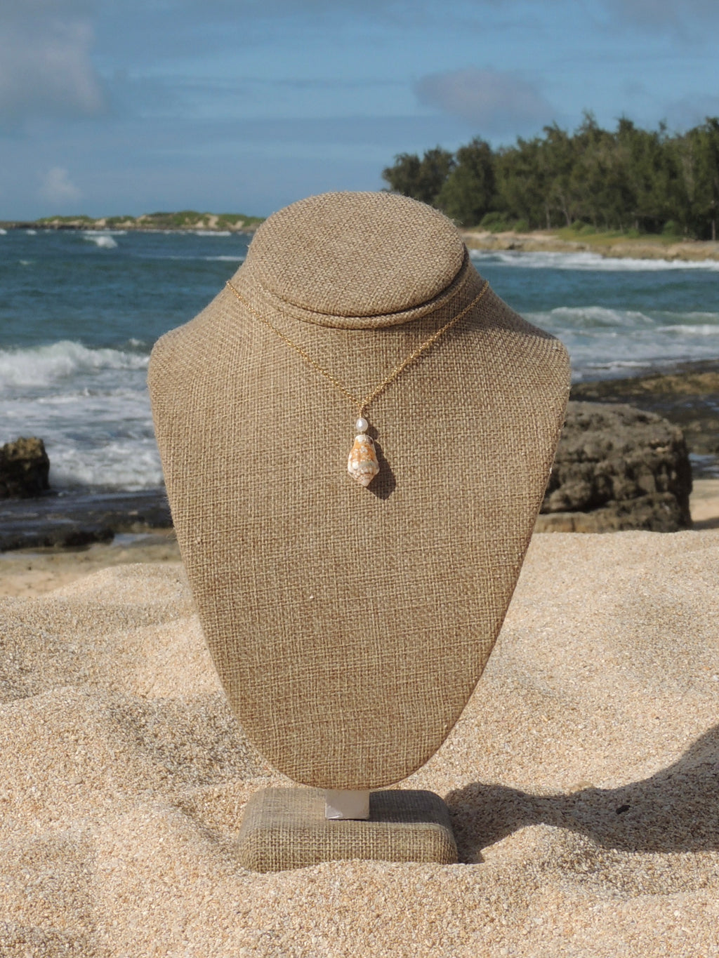 Stromb Shell Necklace