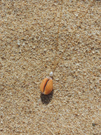 Honey Cowrie Shell Necklace