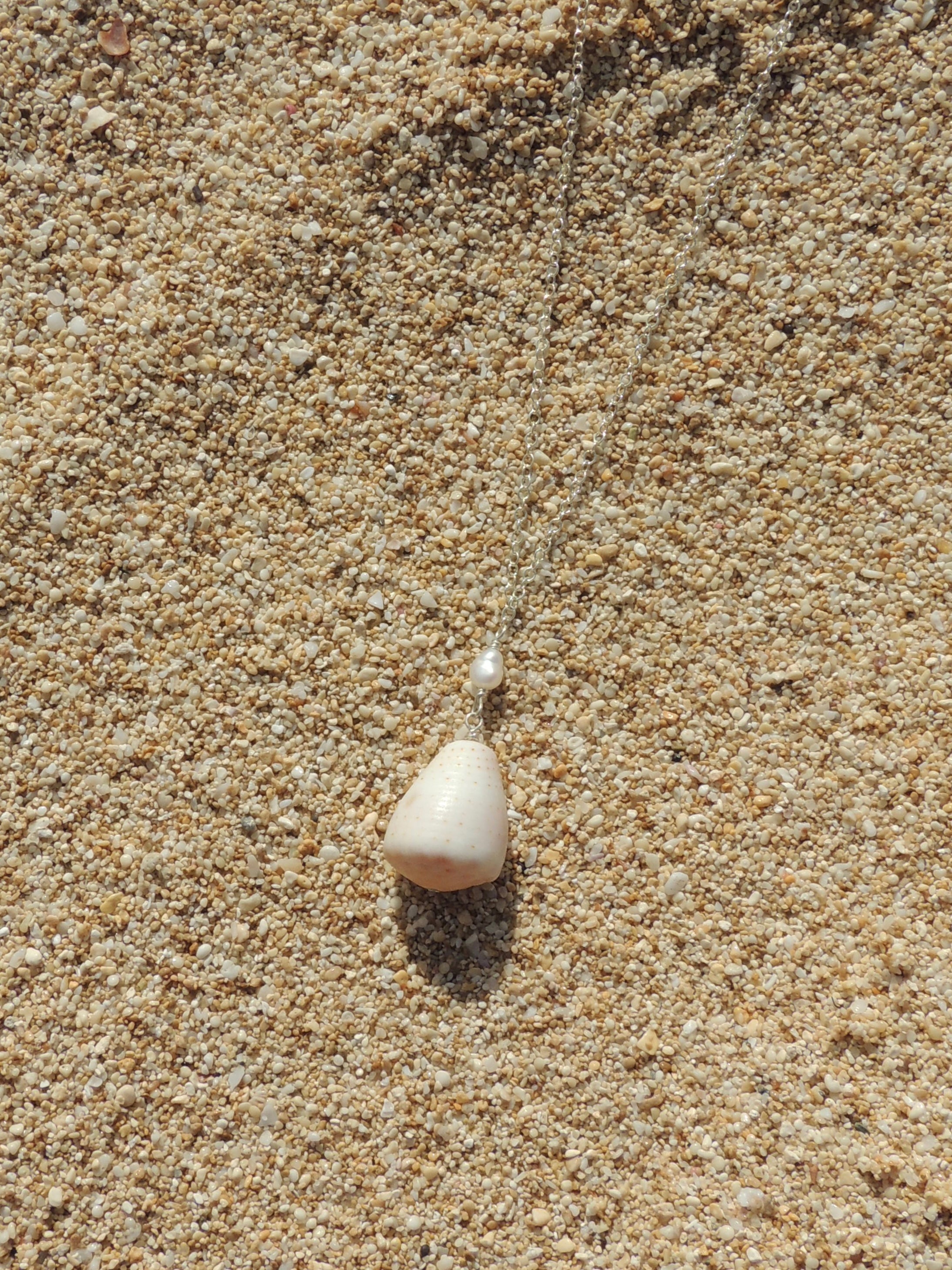 Abbreviated Cone Shell Necklace