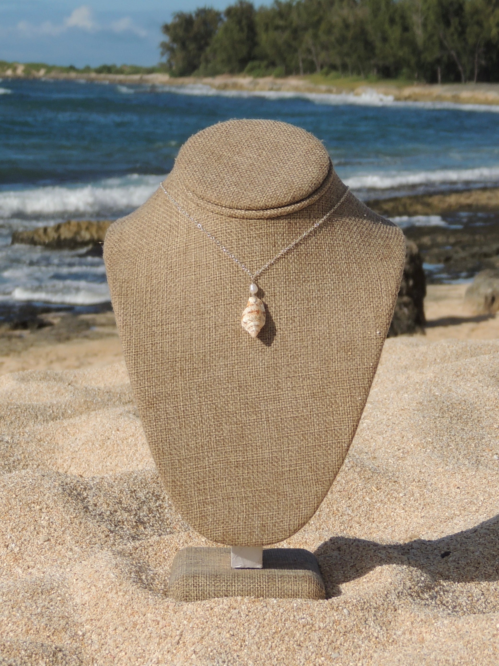 Stromb Shell Necklace