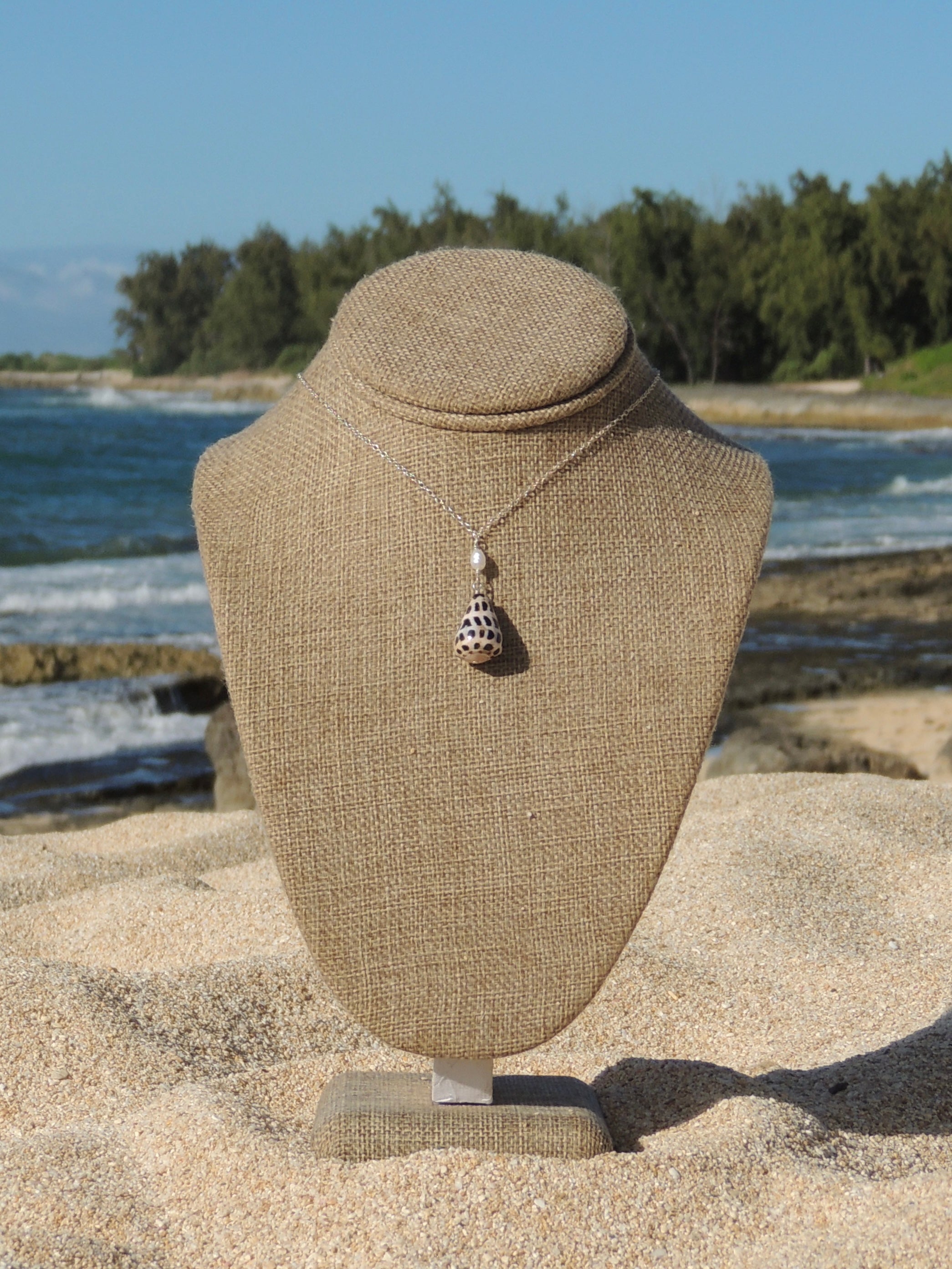 Hebrew Cone Shell Necklace