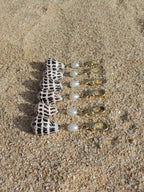 Hebrew Cone Shell Keychain