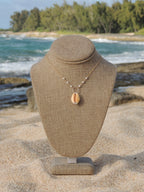 Honey Cowrie Shell Necklace