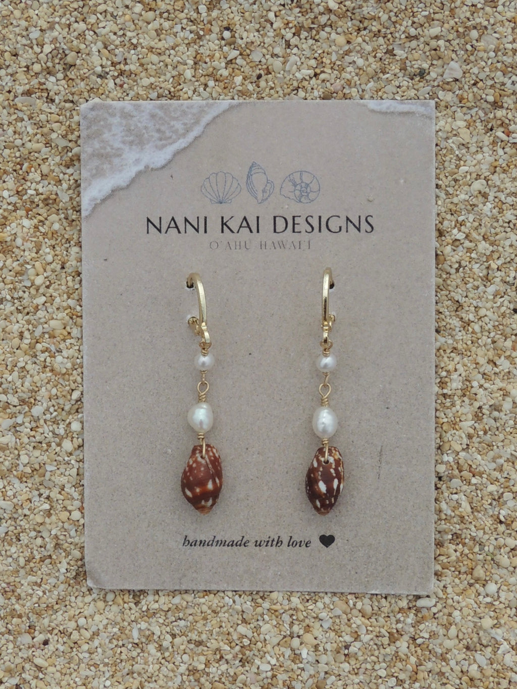 Brown Shell Huggies