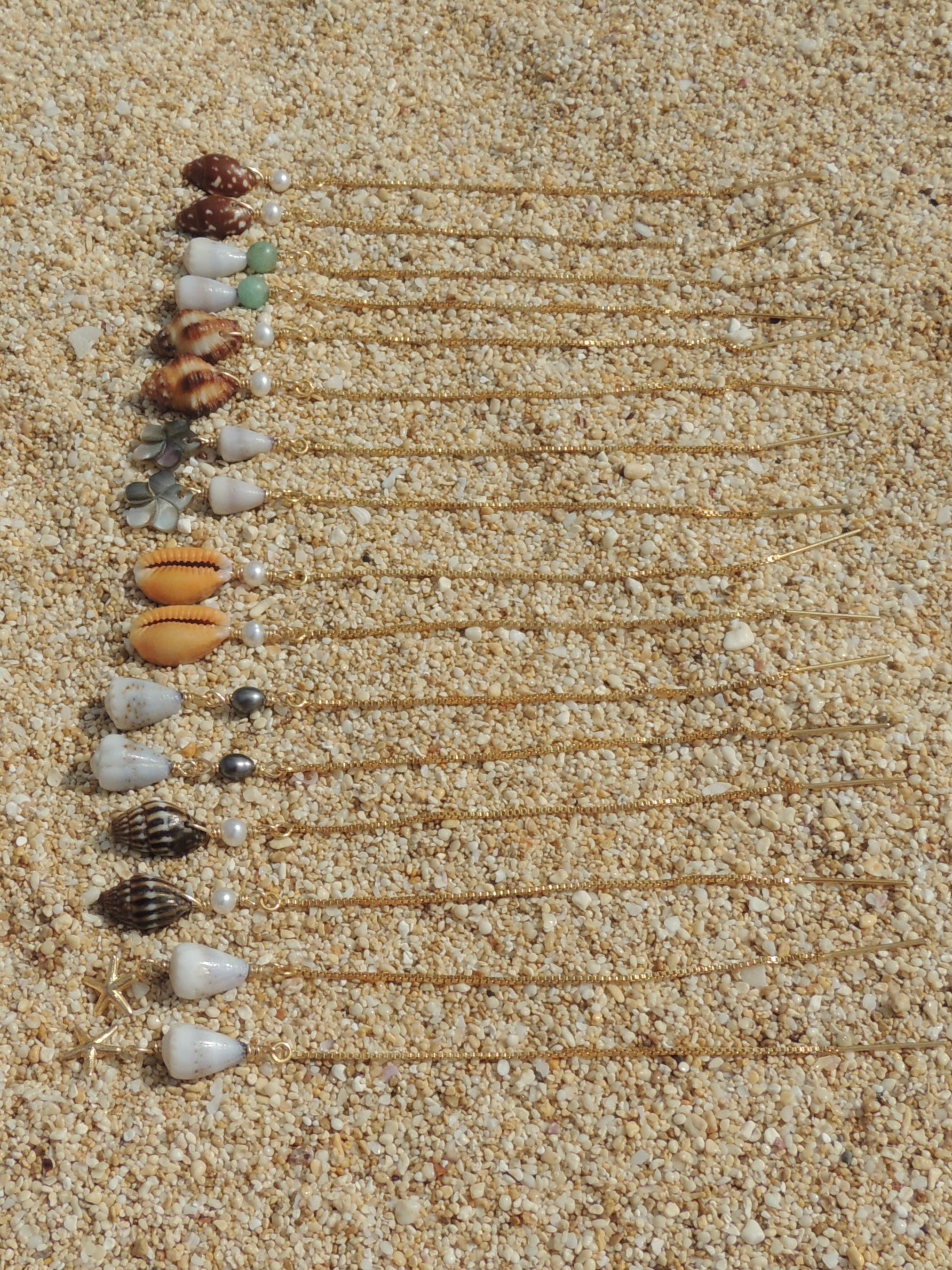 Cone Shell / Starfish Charm Threaders
