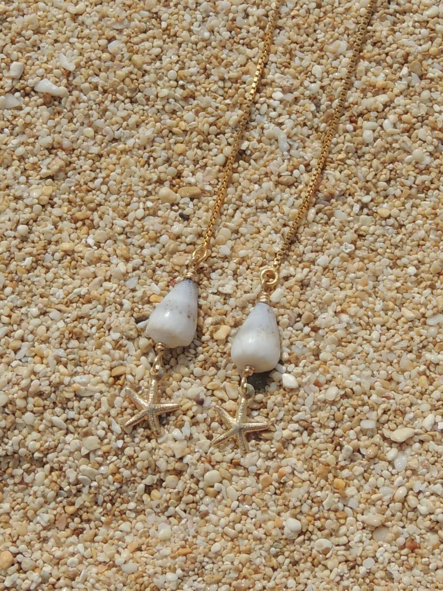 Cone Shell / Starfish Charm Threaders