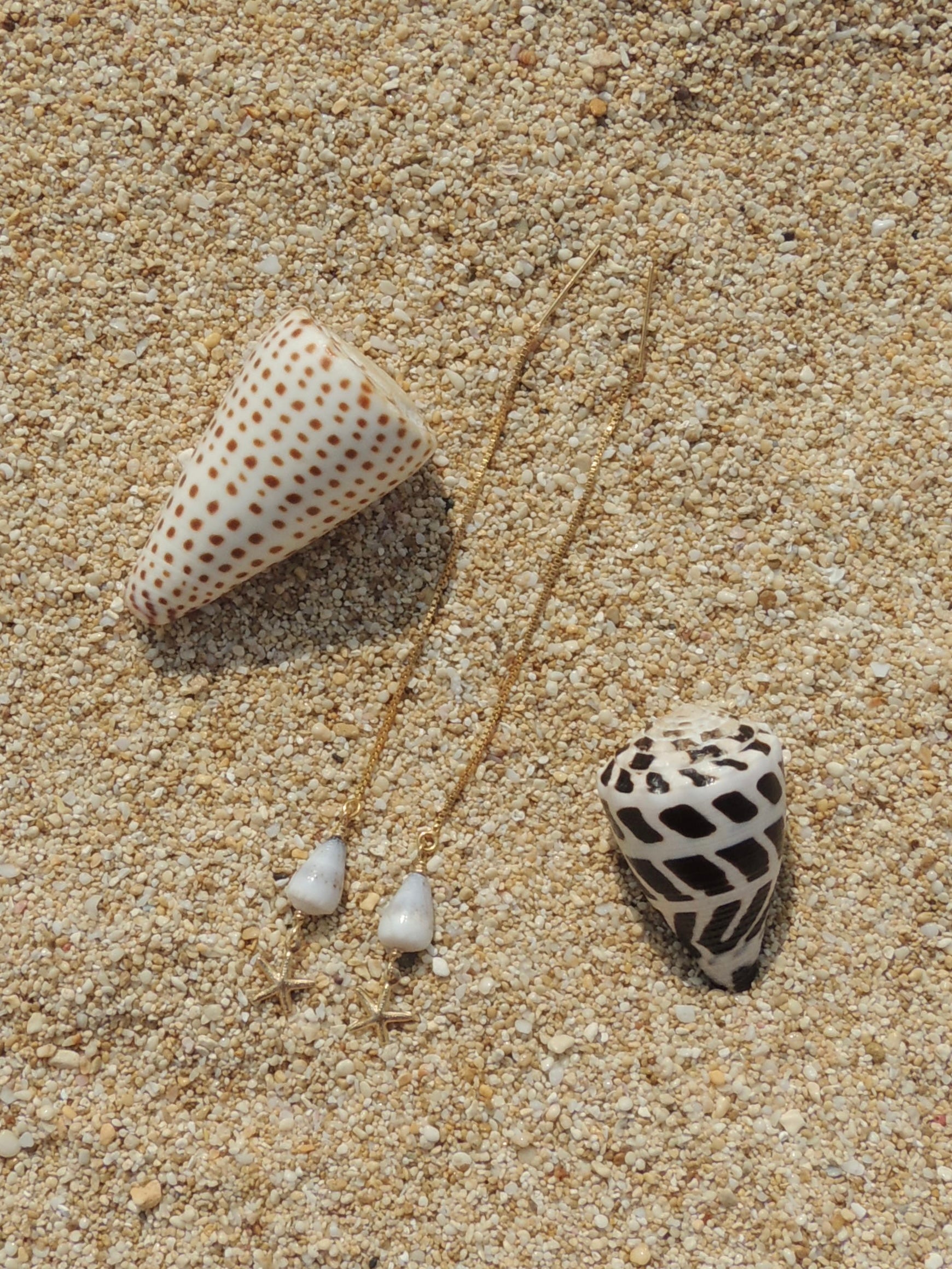 Cone Shell / Starfish Charm Threaders
