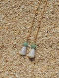 Cone Shell / Teal Bead Threaders