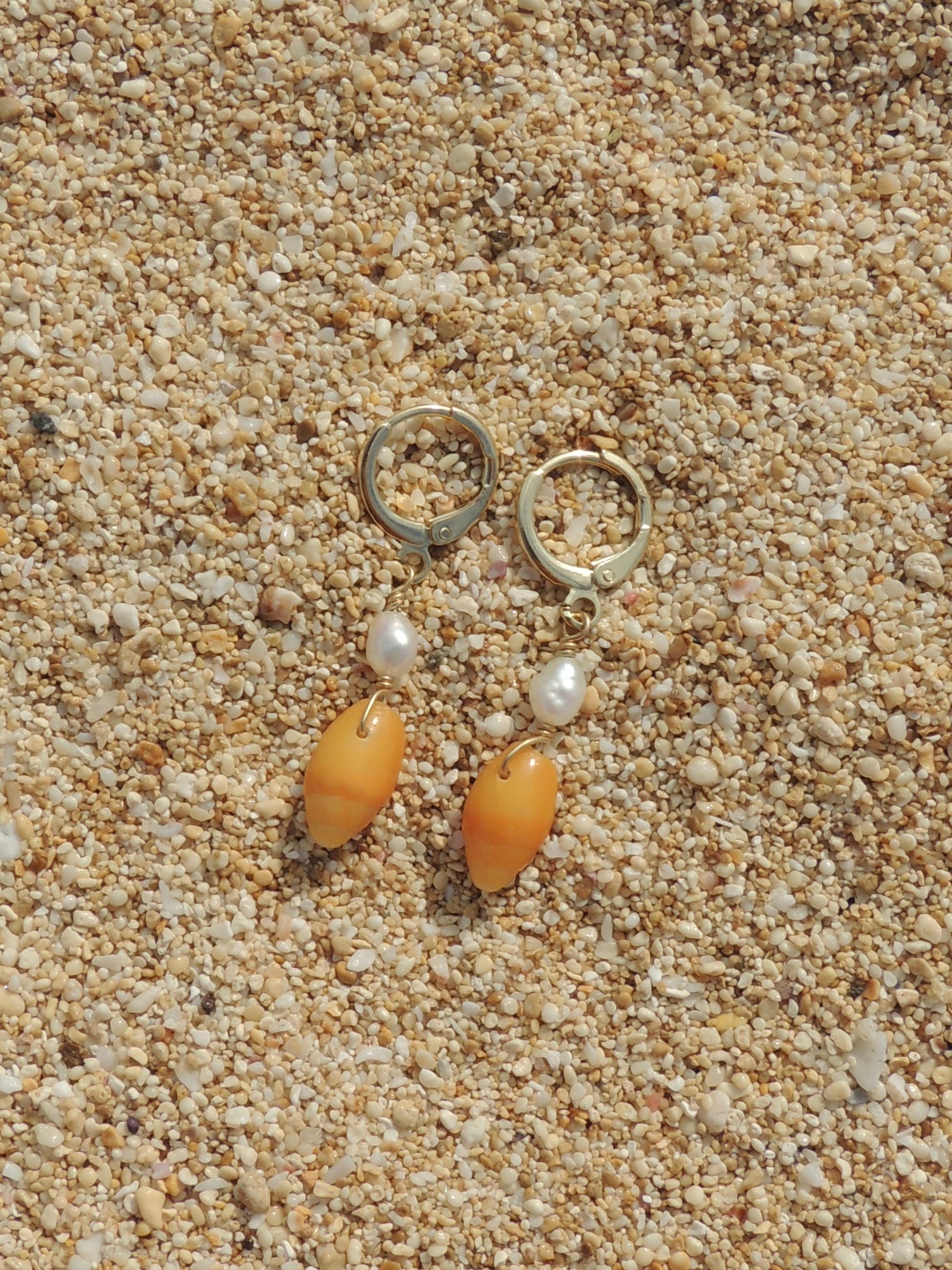 Yellow Shell Huggies