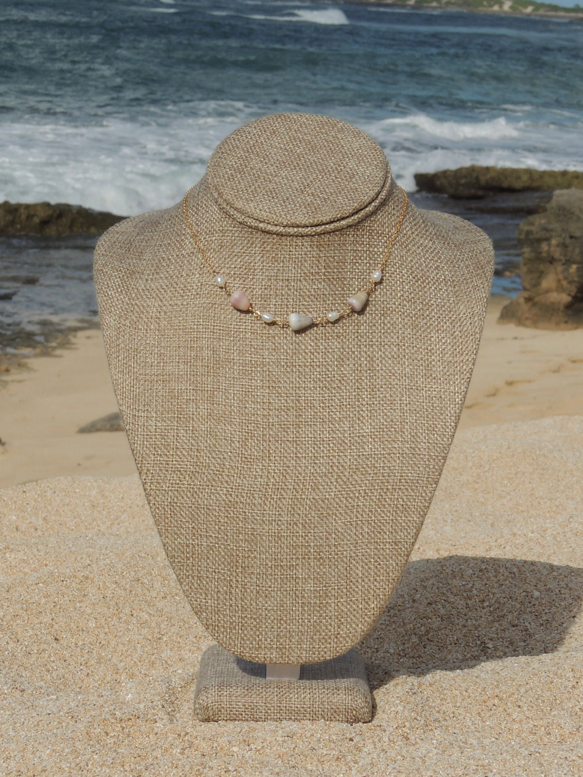 Cone Shell Choker Necklace