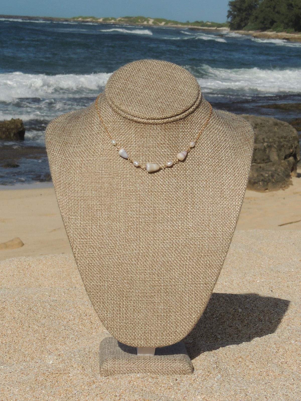 Cone Shell Choker Necklace