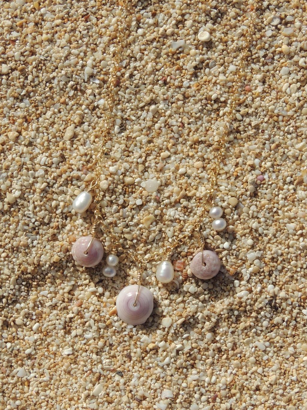 Mini Puka Shell Charm Necklace