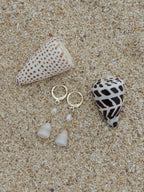 Abbreviated Cone Shell Huggies