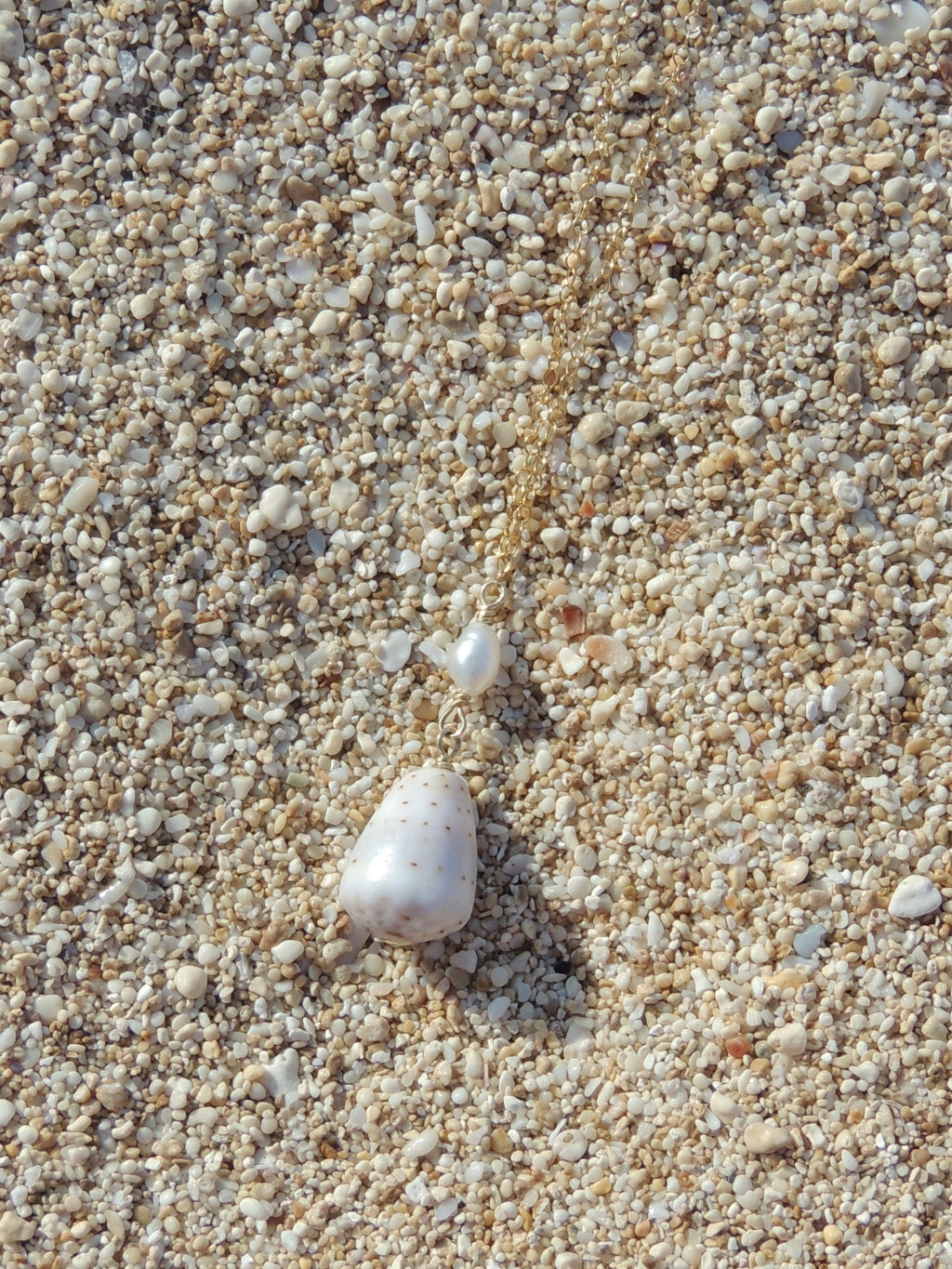 Abbreviated Cone Shell Necklace