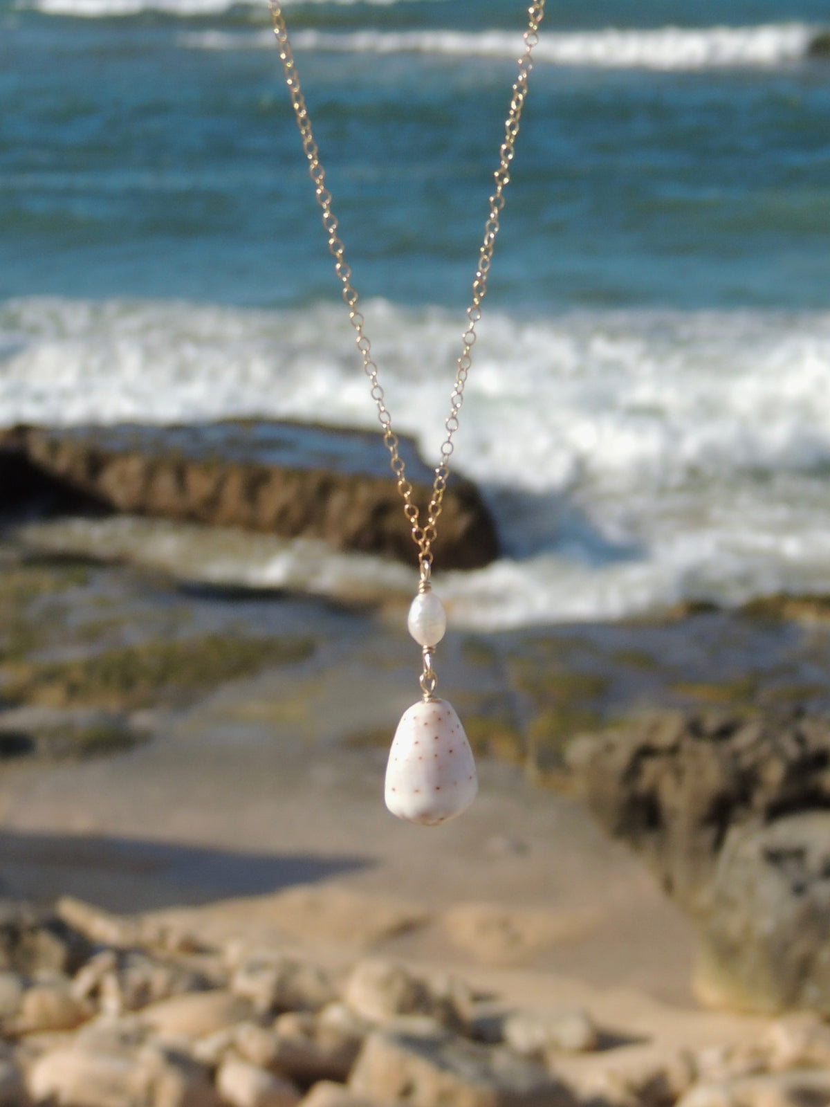 Abbreviated Cone Shell Necklace