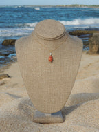 Orange Shell Necklace