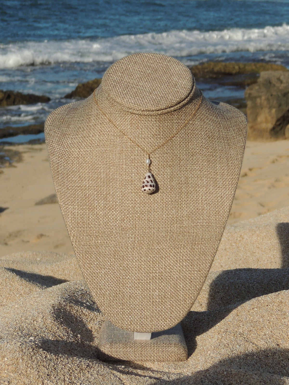 Hebrew Cone Shell Necklace