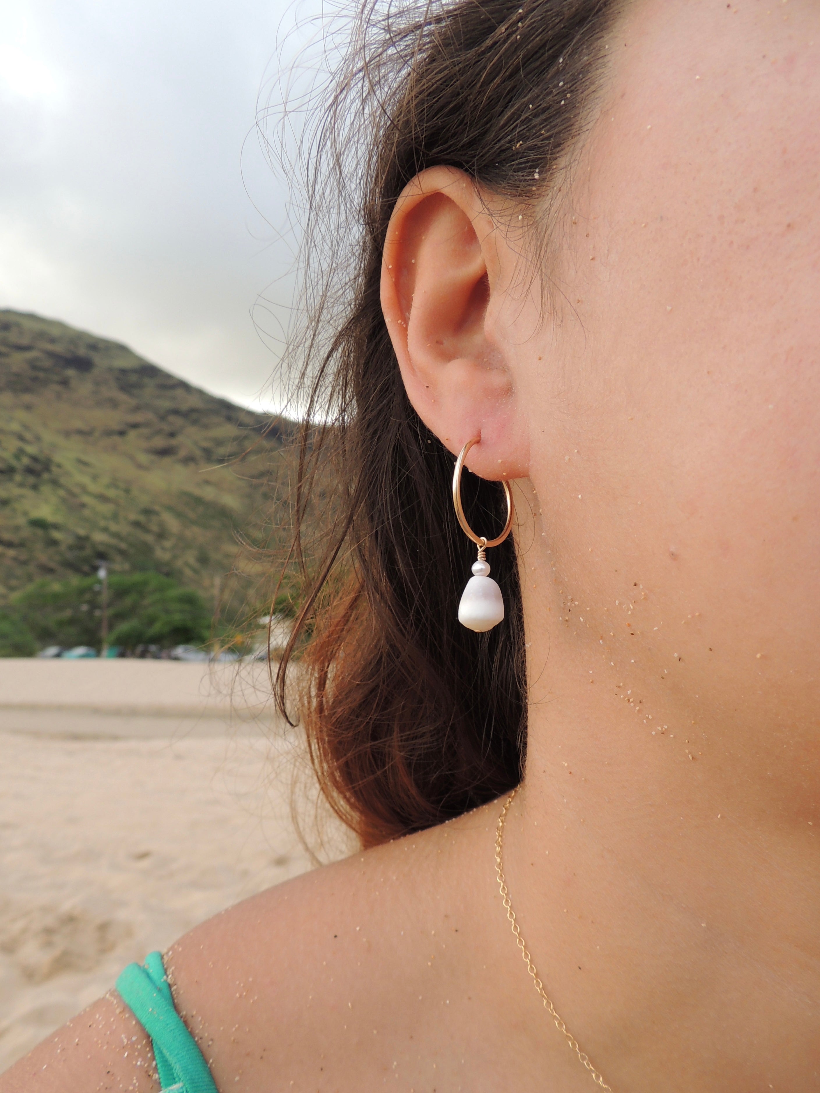 Cone Shell Hoops