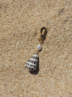Hebrew Cone Shell Keychain