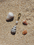 Hebrew Cone Shell Keychain