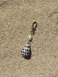 Hebrew Cone Shell Keychain