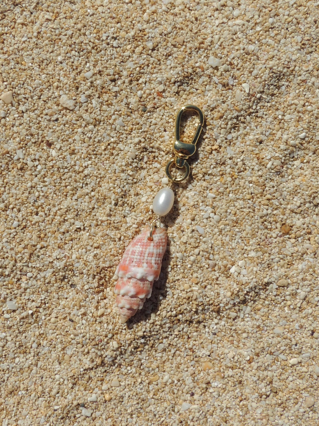 Miter Shell Keychain