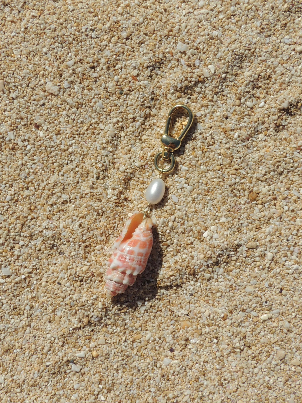 Miter Shell Keychain