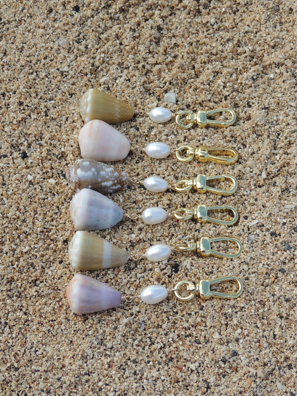 Cone Shell Keychain