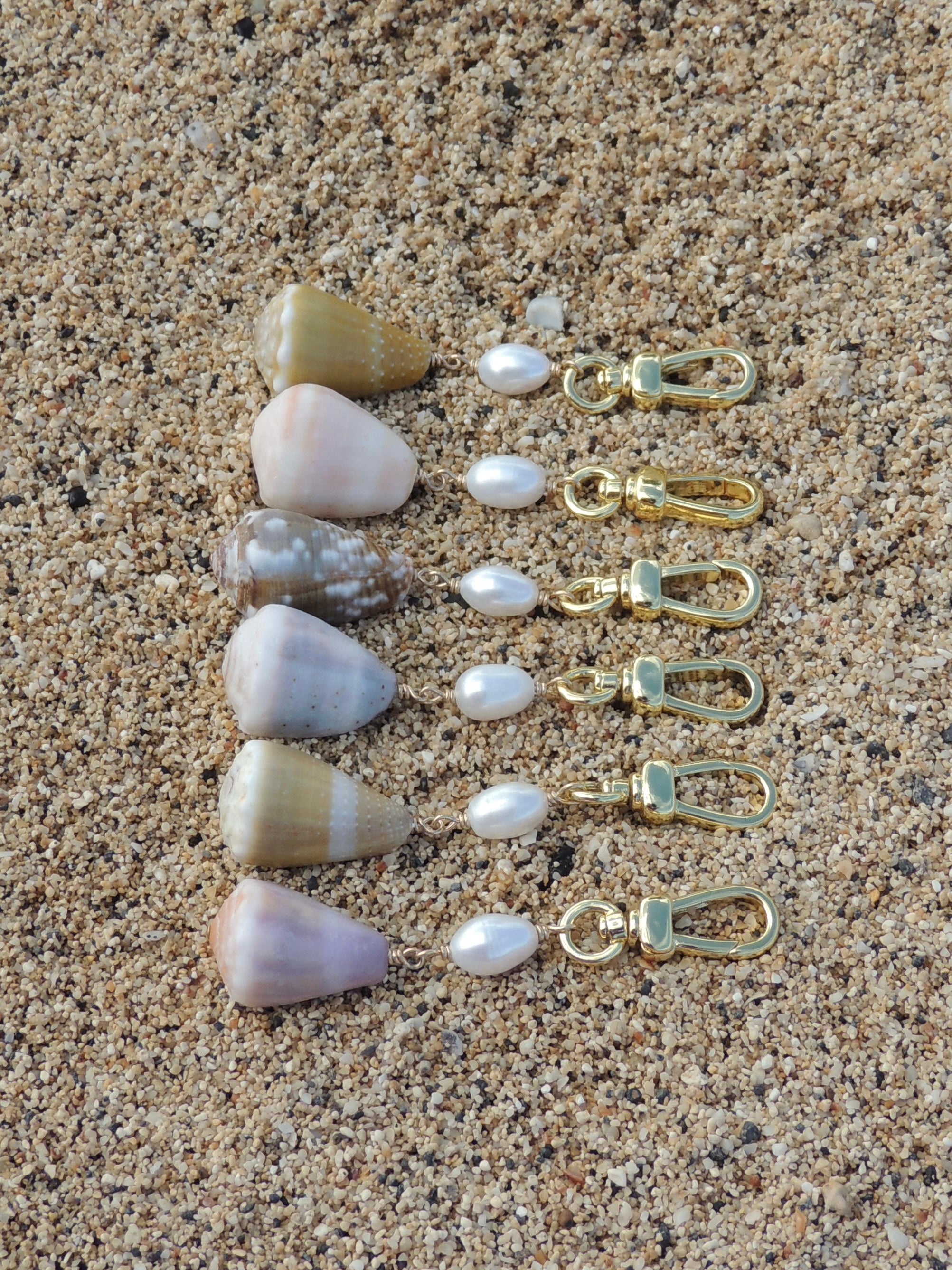 Cone Shell Keychain