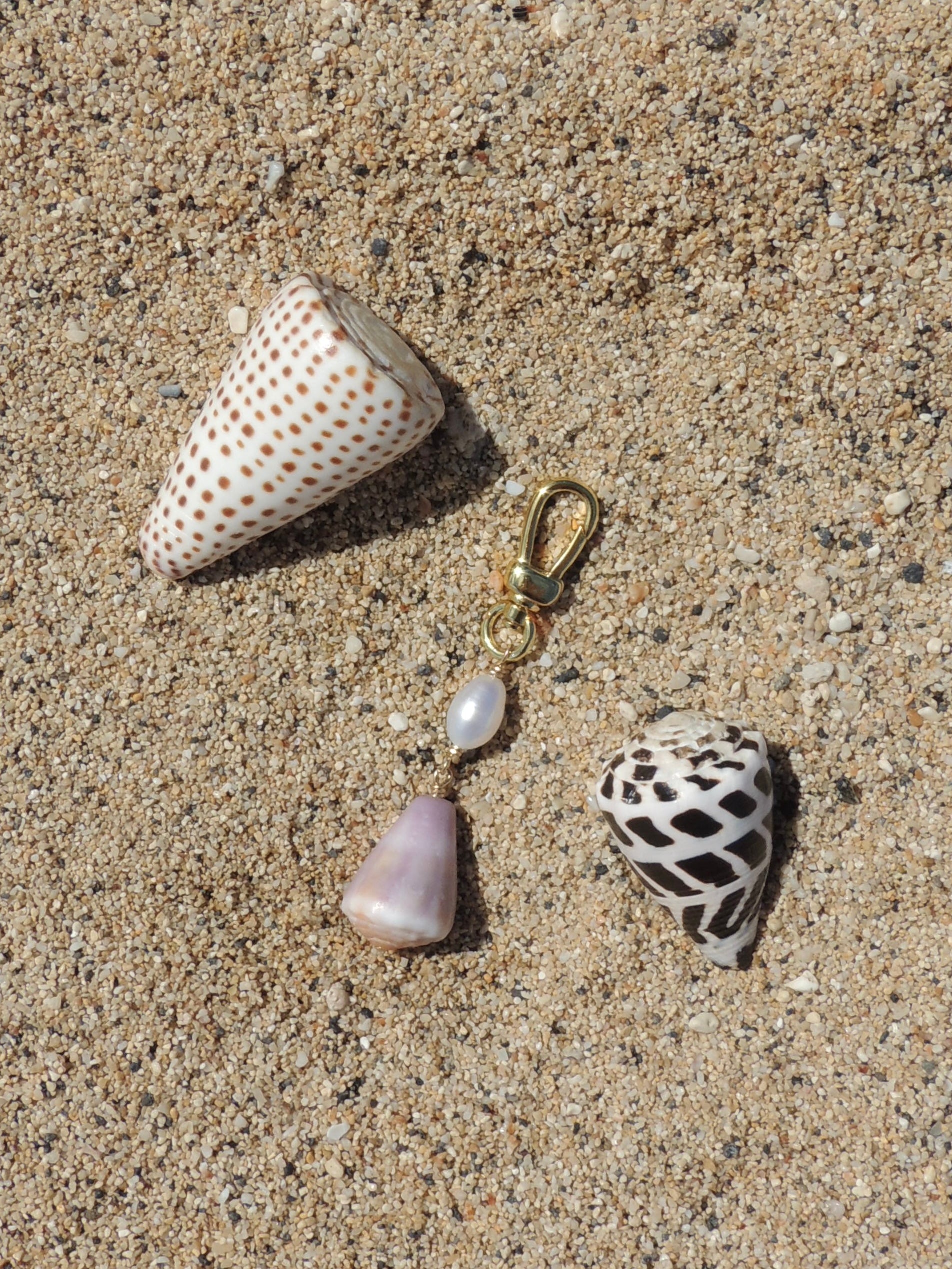 Cone Shell Keychain