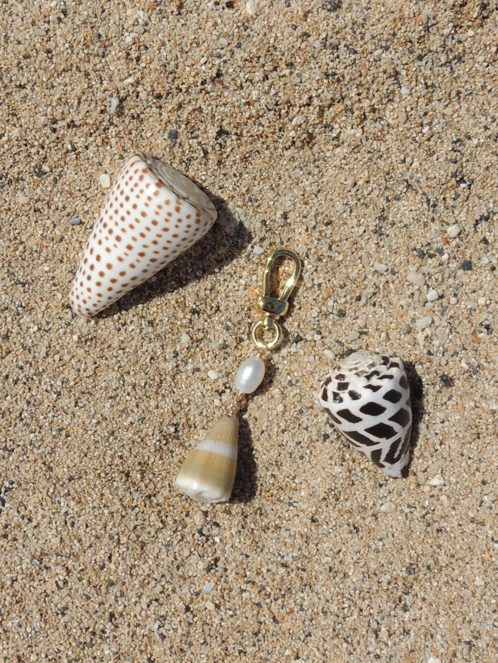 Cone Shell Keychain
