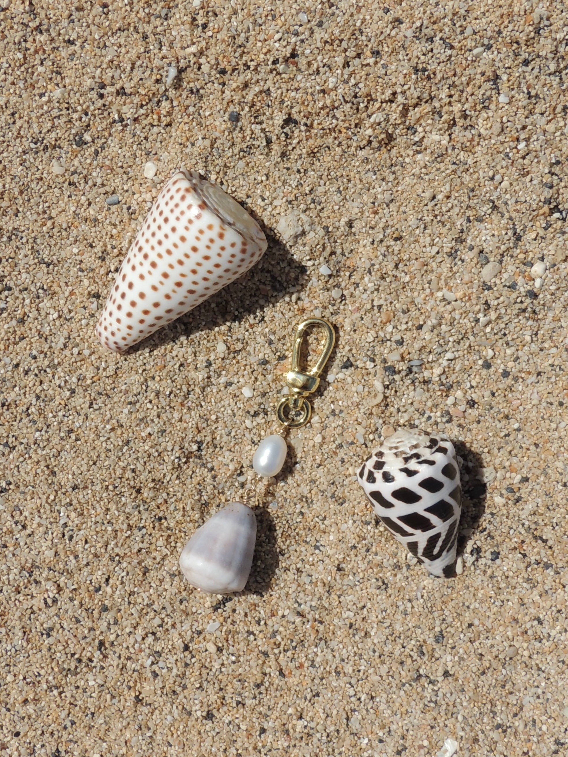 Cone Shell Keychain