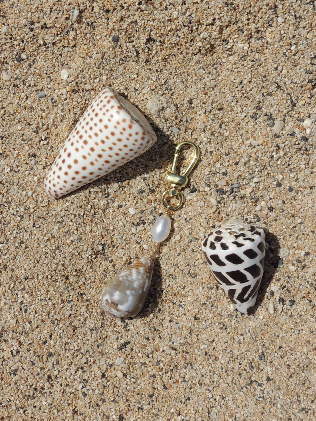 Cone Shell Keychain