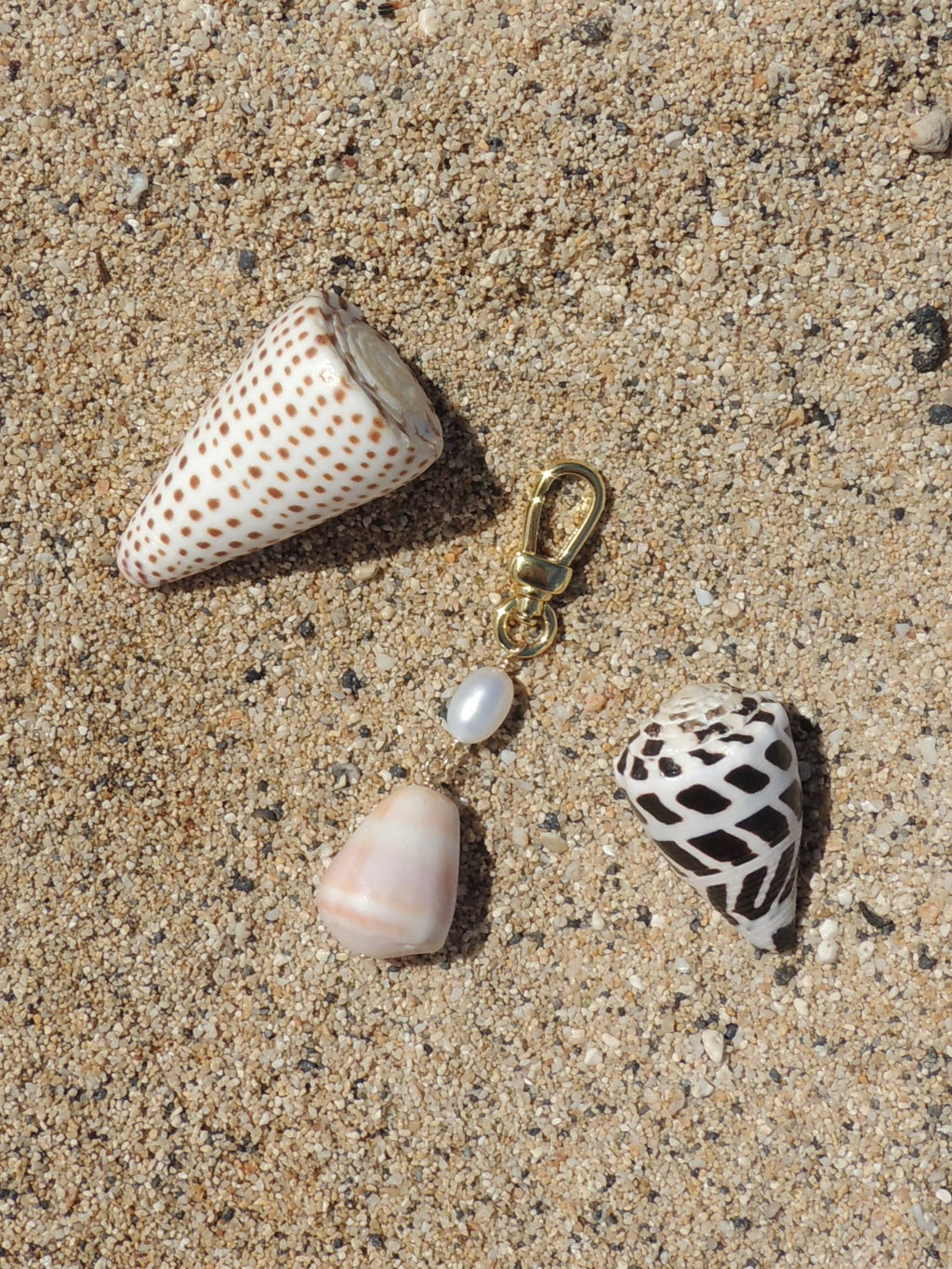 Cone Shell Keychain