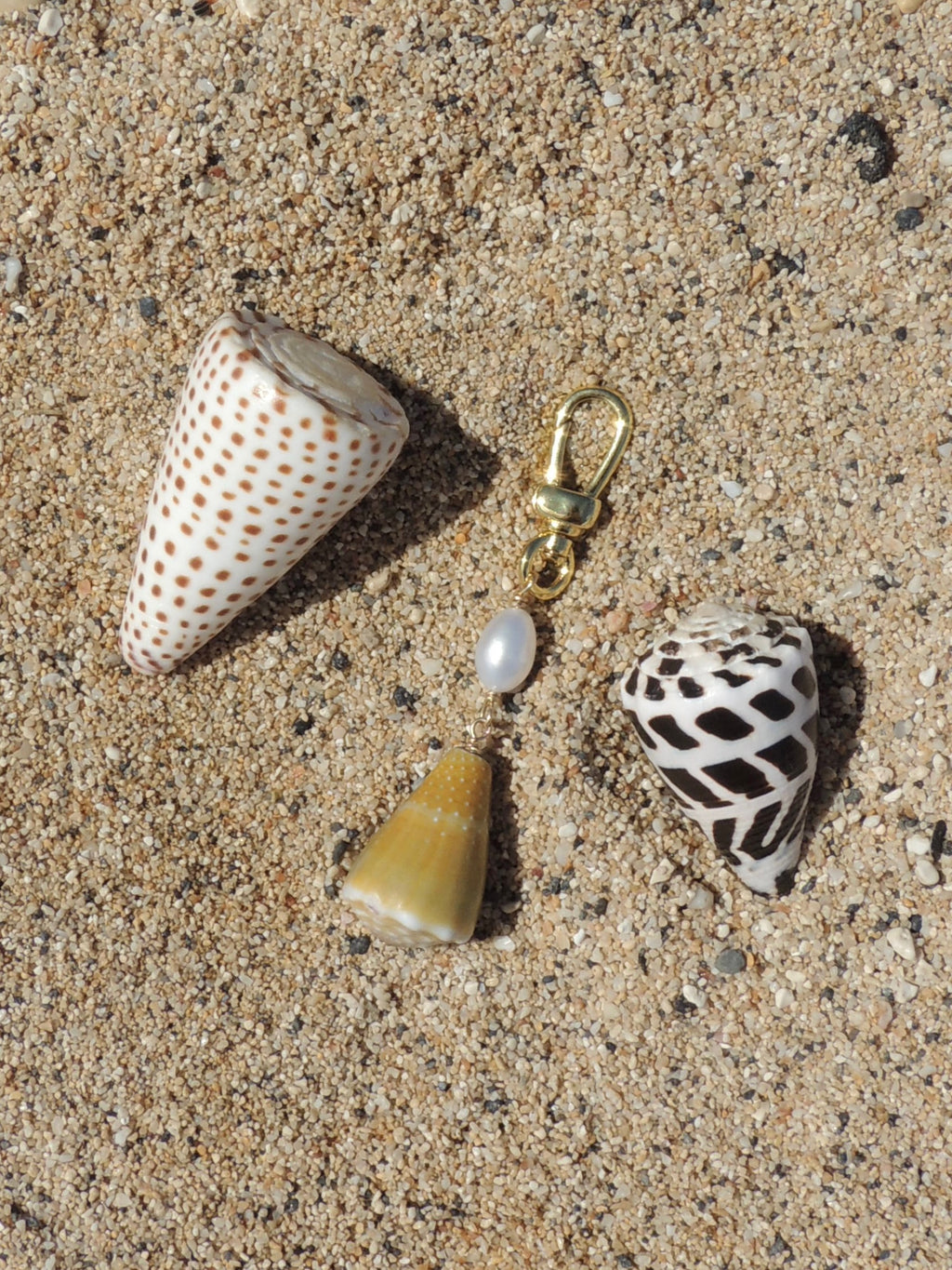 Cone Shell Keychain