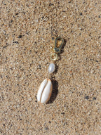 Isabella Cowrie Shell Keychain
