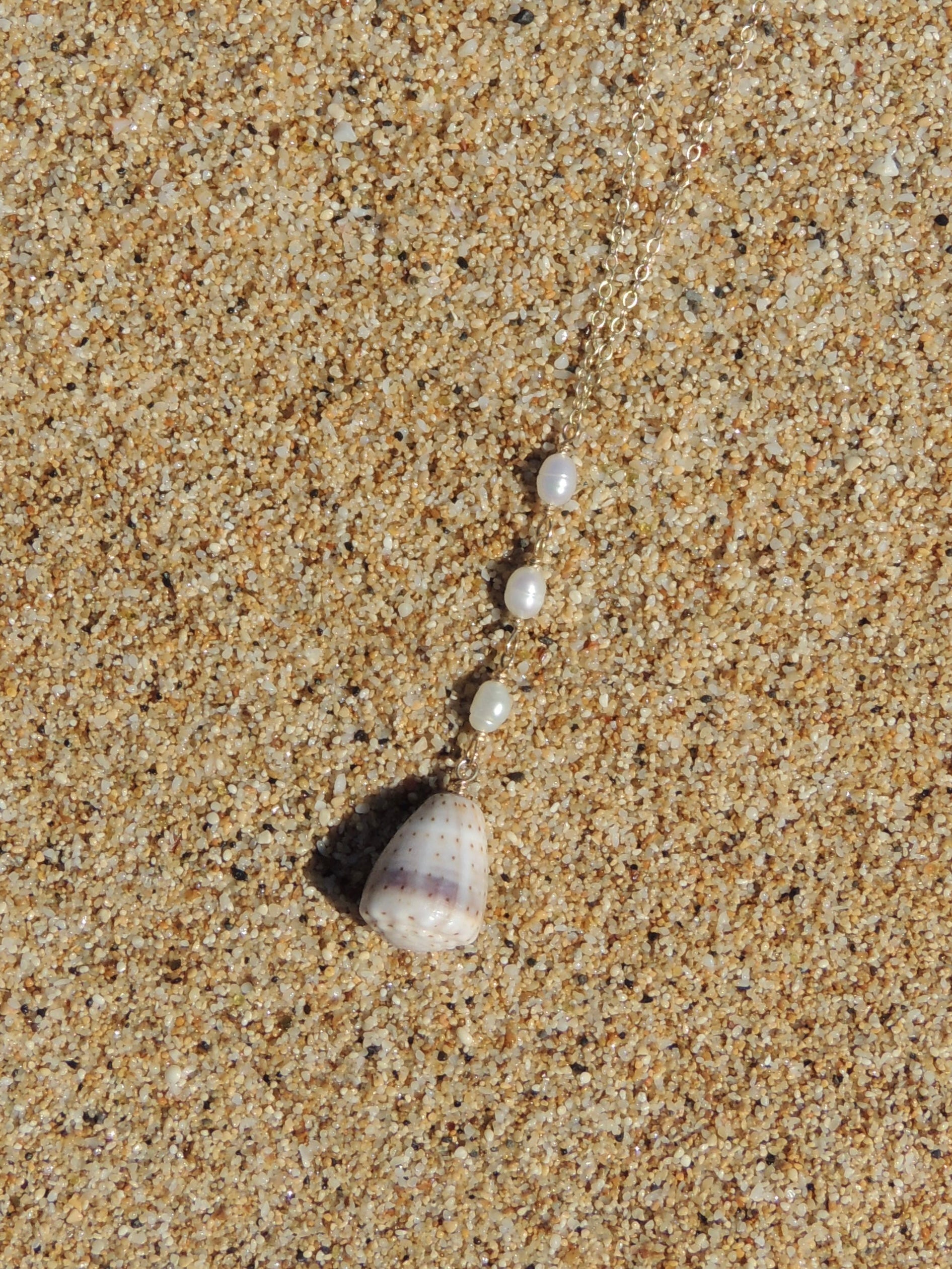 Abbreviated Cone Shell Necklace