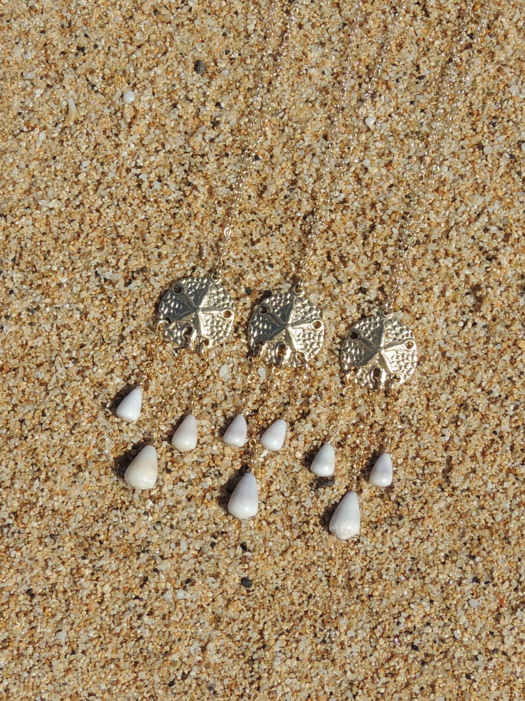 Sand Dollar / Cone Shell Necklace