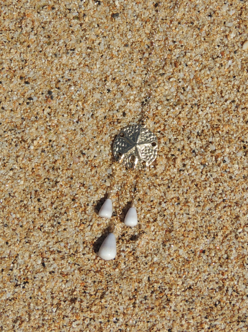 Sand Dollar / Cone Shell Necklace