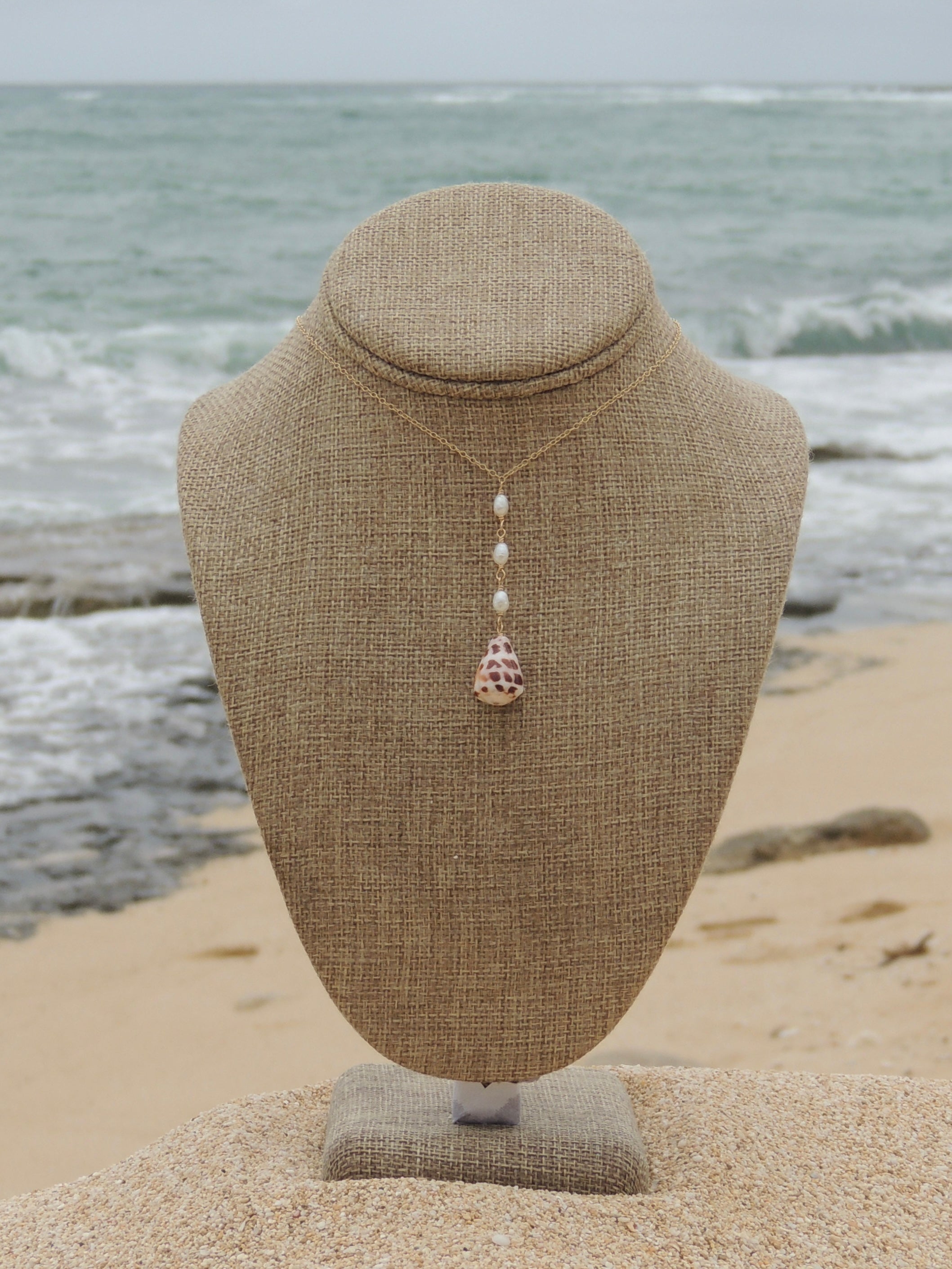 Hebrew Cone Shell Necklace