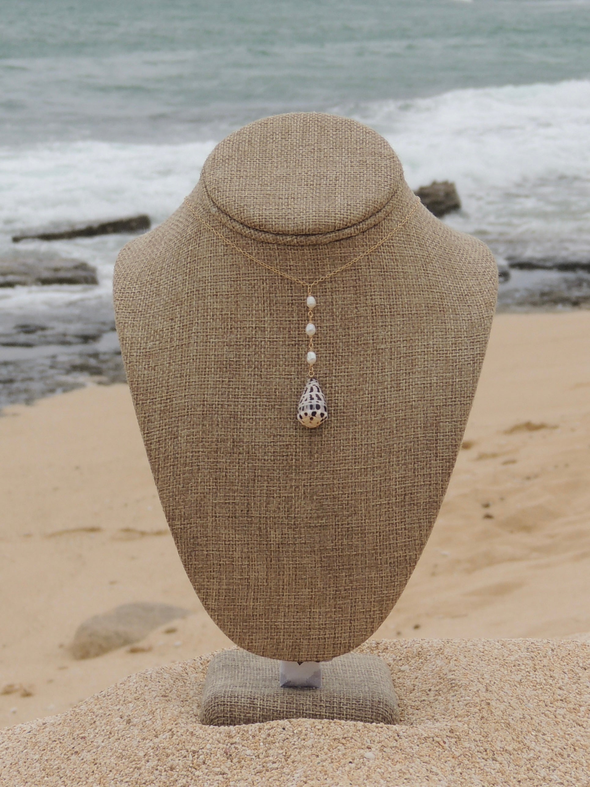 Hebrew Cone Shell Necklace