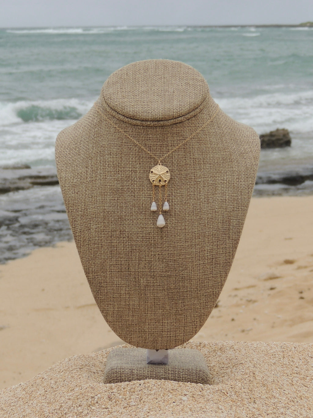 Sand Dollar / Cone Shell Necklace