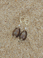 Cowrie Shell Huggies