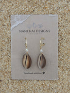 Cowrie Shell Huggies
